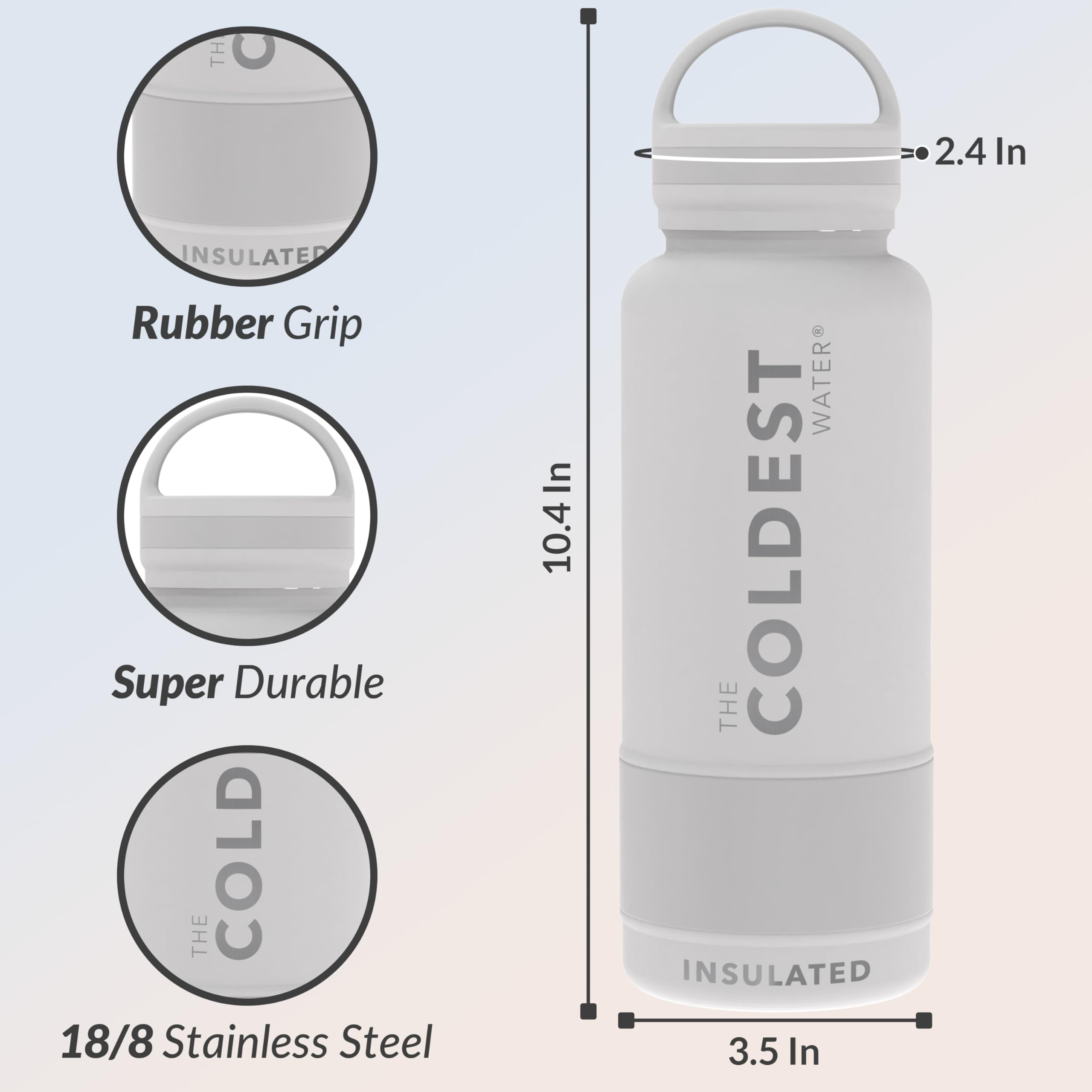 Amazon.co.jp: (ザ・コールデスト) The Coldest ウォーターボトル 広口
